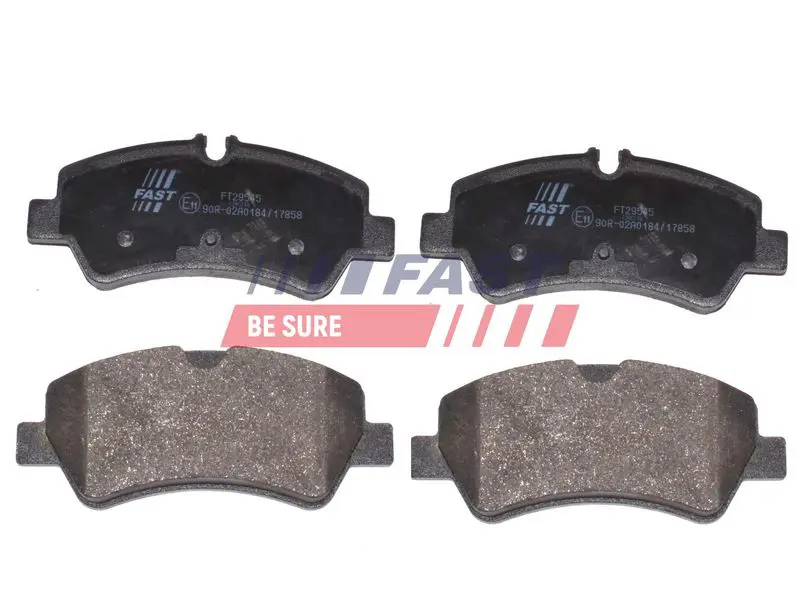 FAST FT29545 Комплект тормозных колодок,
