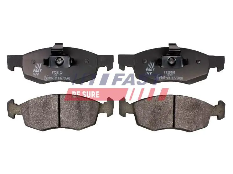 FAST FT29102 Комплект тормозных колодок,