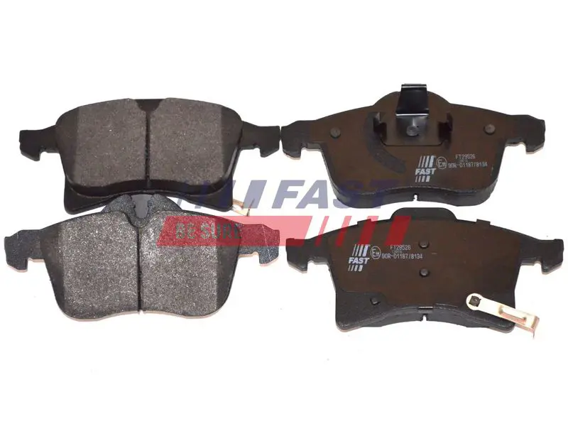FAST FT29526 Комплект тормозных колодок,