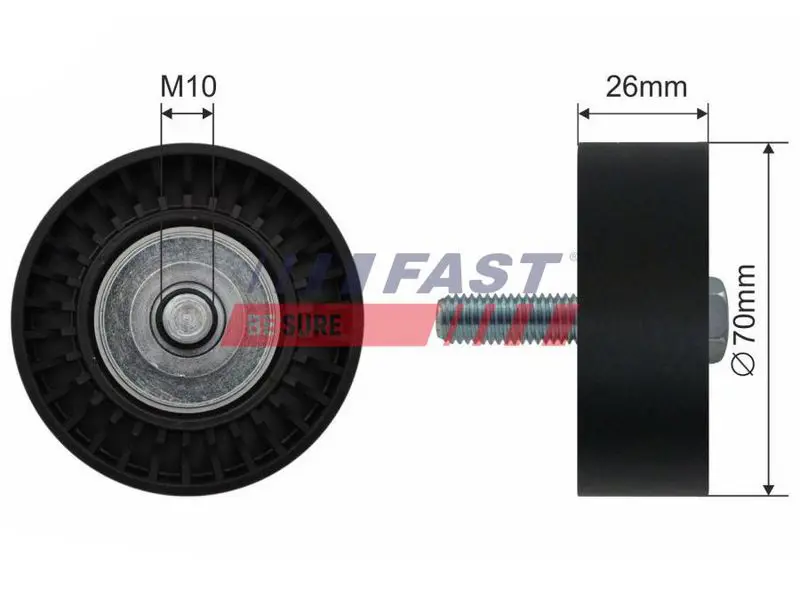 FAST FT44530 Паразитный / ведущий ролик,