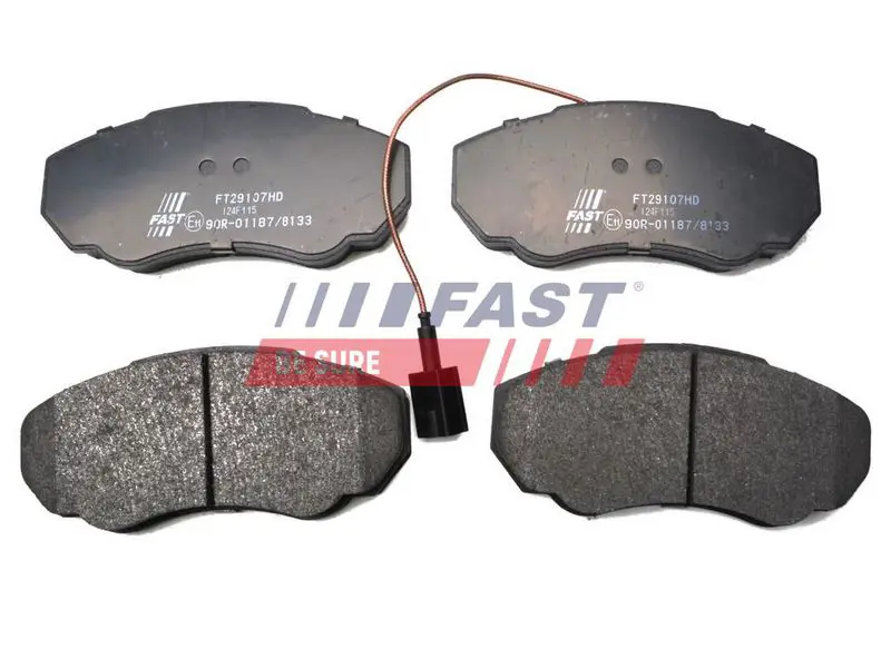 FAST FT29107HD Комплект тормозных колодок,