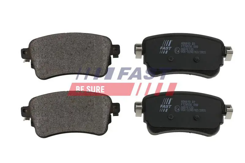 FAST FT29556 Комплект тормозных колодок,