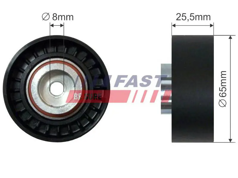 FAST FT44537 Паразитный / ведущий ролик,