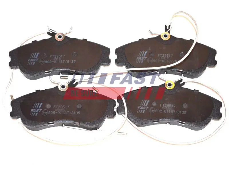 FAST FT29517 Комплект тормозных колодок,