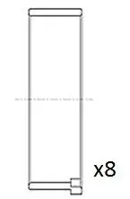 BB2044-STD Шатунный подшипник