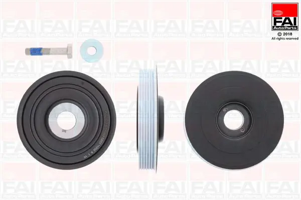 FAI AUTOPARTS FVD1011K Комплект ременных шкивов,