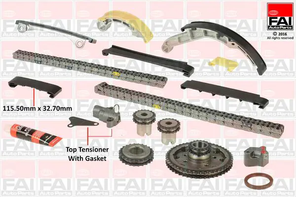 FAI AUTOPARTS TCK4206 Комплект цепи привода