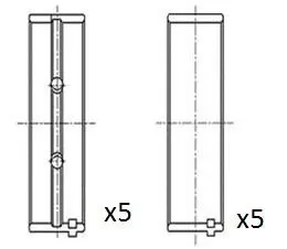 BM1011-STD Подшипник коленвала