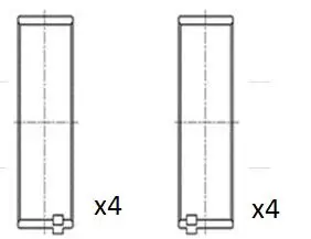 BB2027-050 Шатунный подшипник