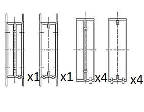FAI AUTOPARTS BM1040STD Подшипник коленвала
