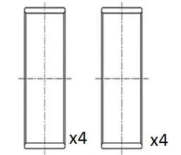 BB2068-025 Шатунный подшипник
