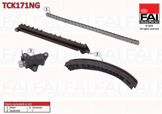 FAI AUTOPARTS TCK171NG Комплект цепи привода