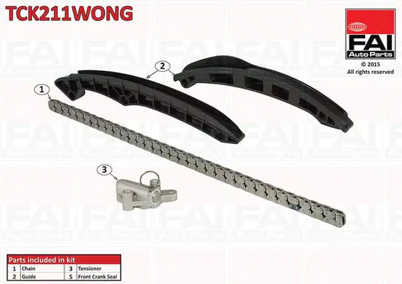 FAI AUTOPARTS TCK211WONG Комплект цепи привода