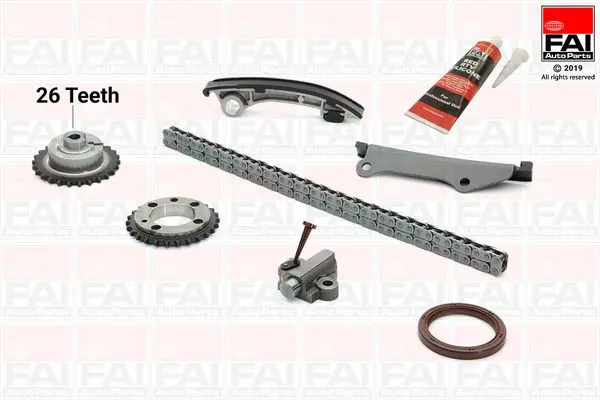 FAI AUTOPARTS TCK43 Комплект цепи привода