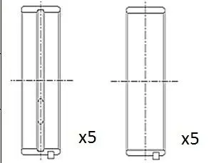 BM1028-STD Подшипник коленвала
