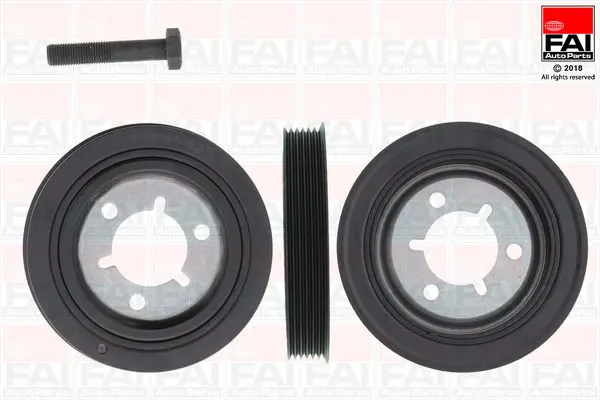 FAI AUTOPARTS FVD1012K Комплект ременных шкивов,