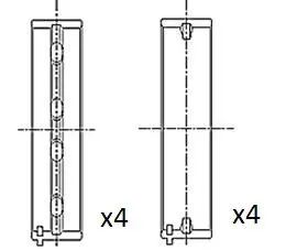 BM1017-STD Подшипник коленвала