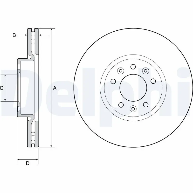 Delphi BG4805C Диск