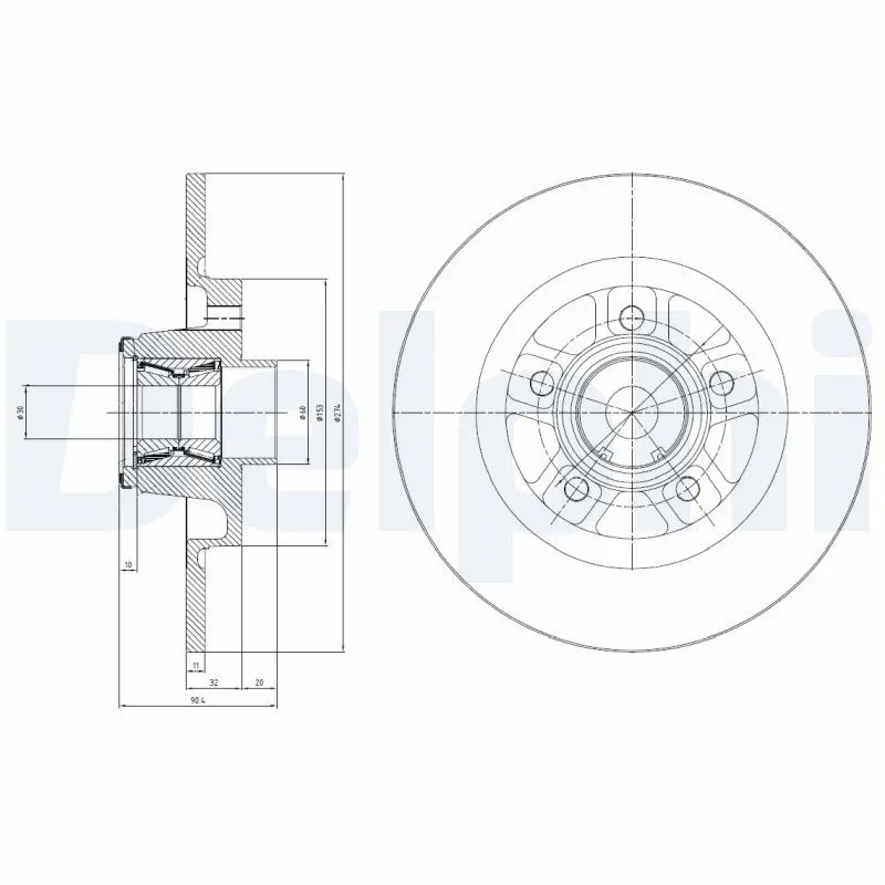 Delphi BG9113RSC Диск