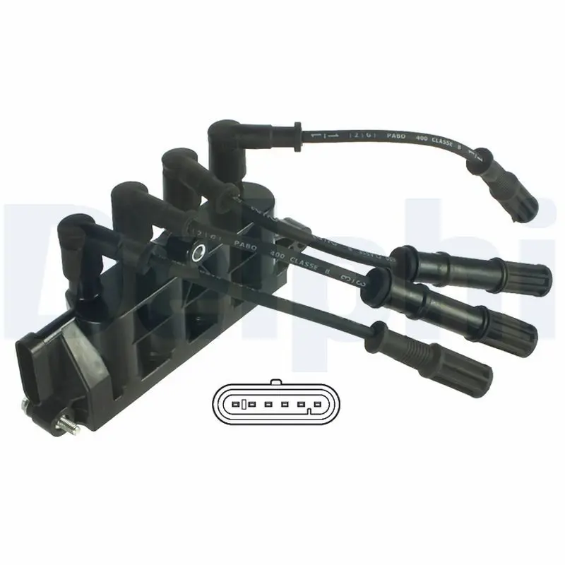 Delphi GN1049212B1 Катушка зажигания, шт