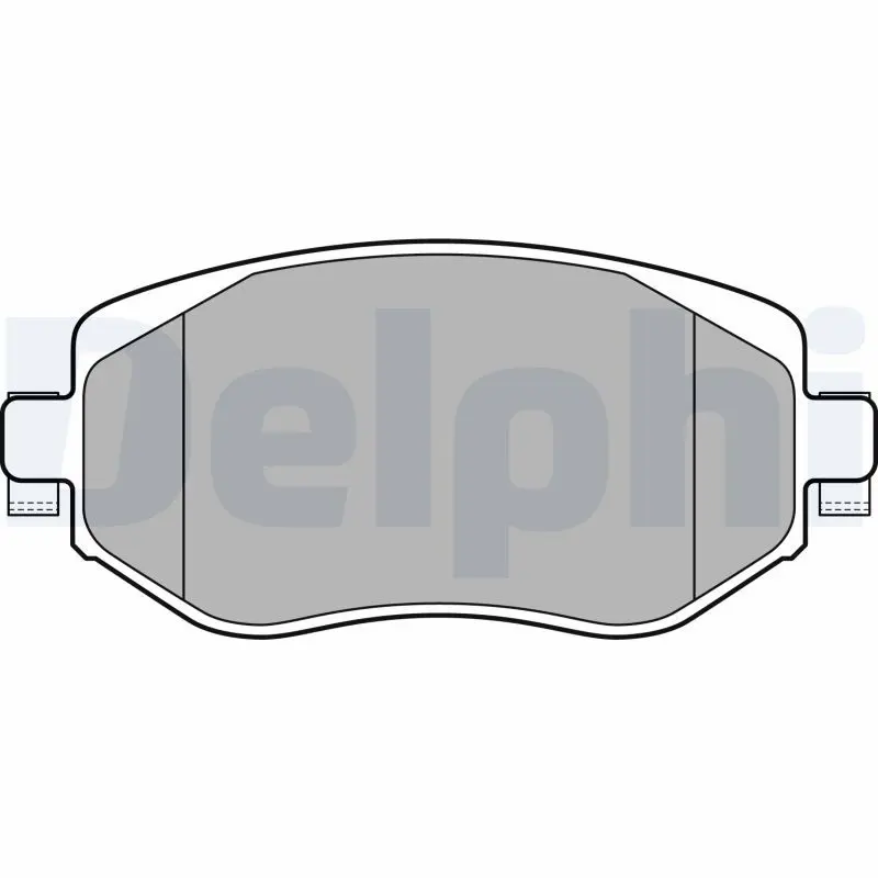 LP3306 Комплект передних тормозных