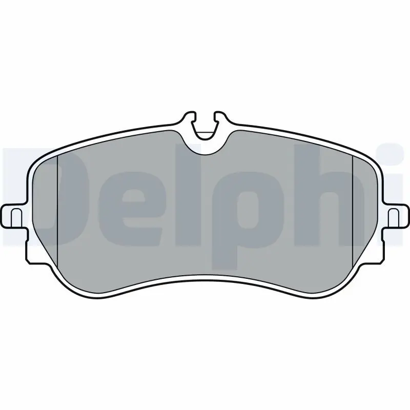 Delphi LP3367 Колодки тормозные дисковые