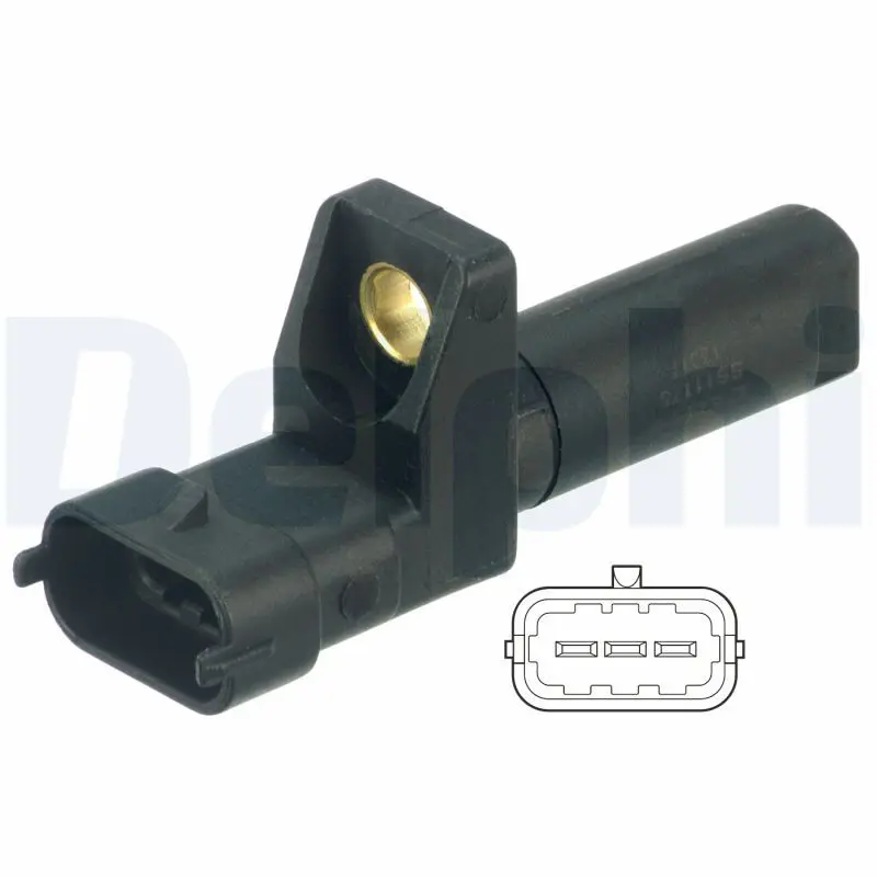 Delphi SS11178 Датчик коленвала A6429050000