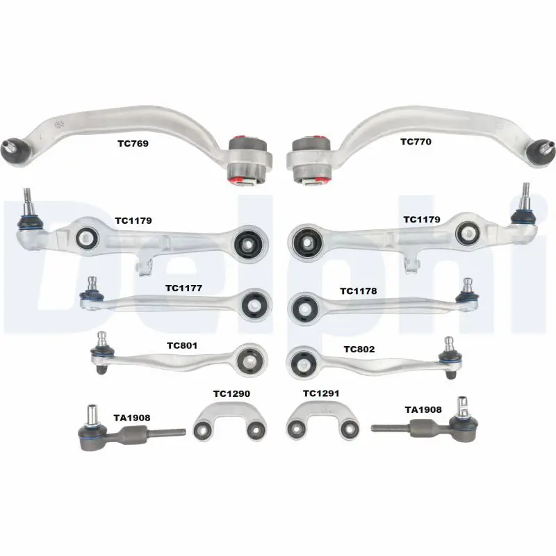 Delphi TC1500KIT Рычаг подвески AUDI A4