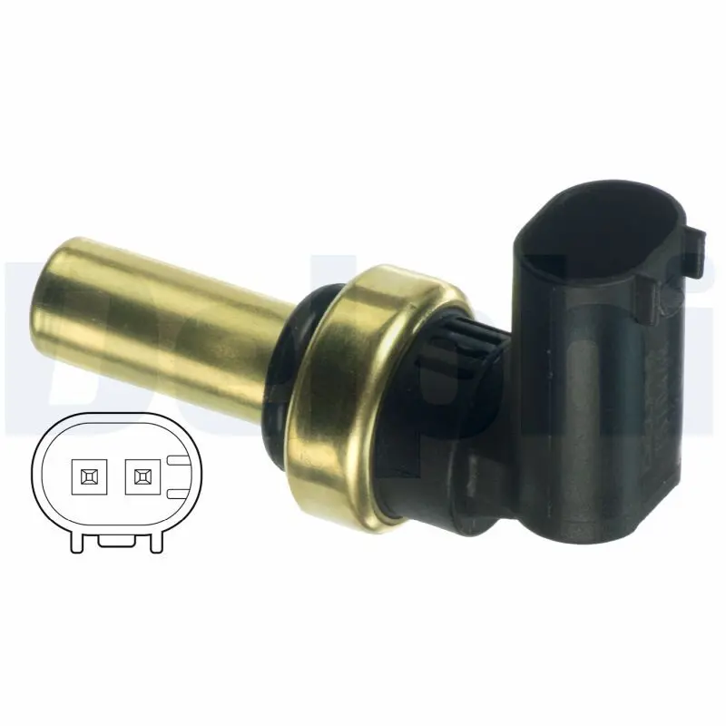 Delphi TS10468 Датчик темпер.охл.жидк. OPEL