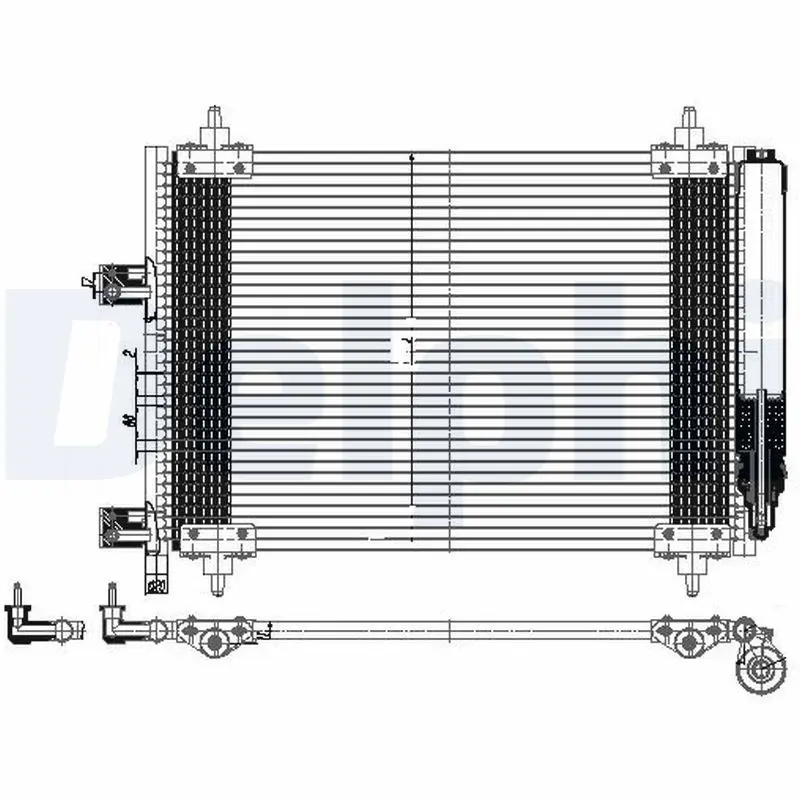 DELPHI TSP0225537 Конденсатор