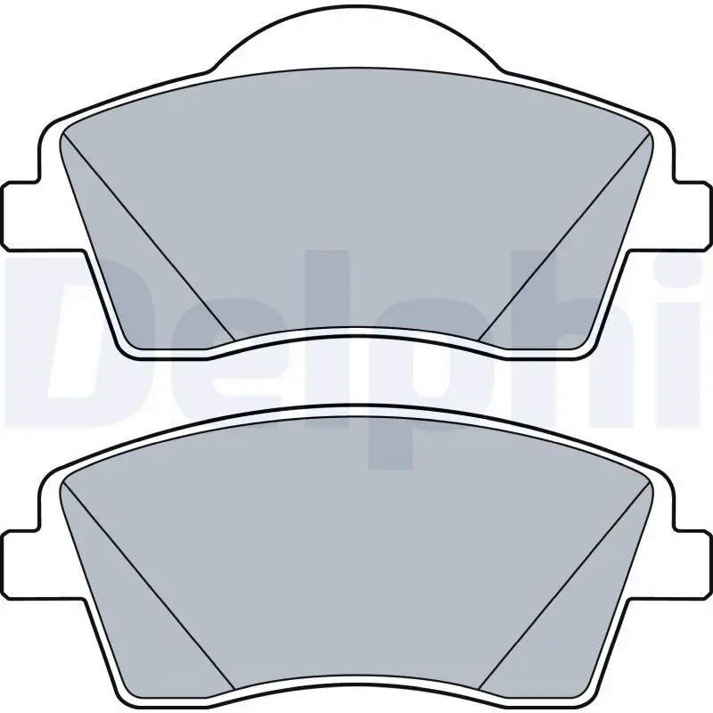 LP3528 Колодка Тормозная Набор LP3528