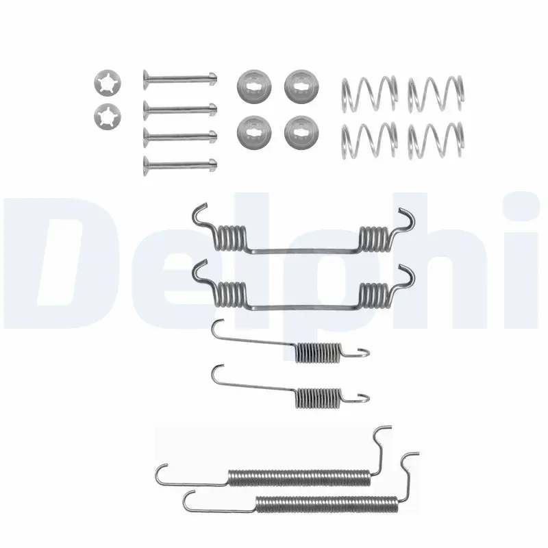 DELPHI LY1133 Комплект монтажный тормозных