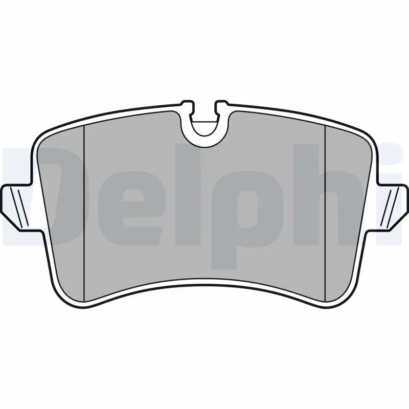 DELPHI LP2446 Колодки задние AUDI A6 (C7)