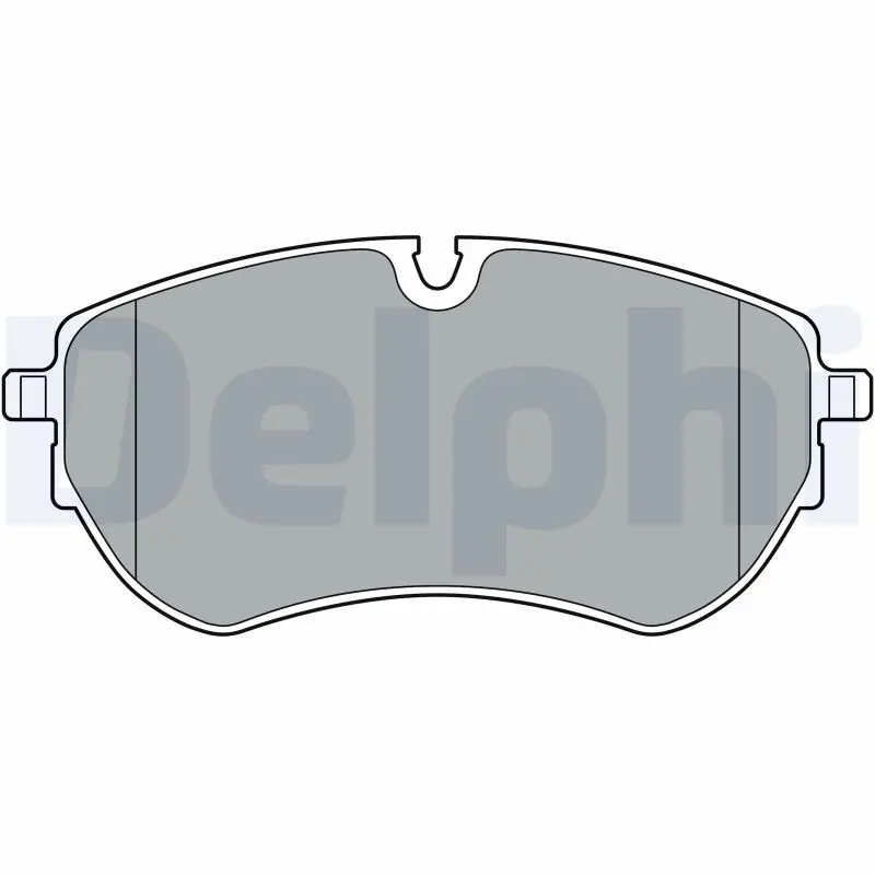 LP3406 Комплект тормозных колодок,