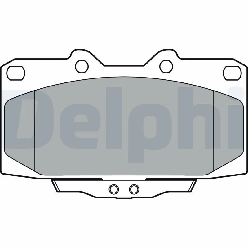 LP3409 Тормозные колодки TOYOTA YARIS