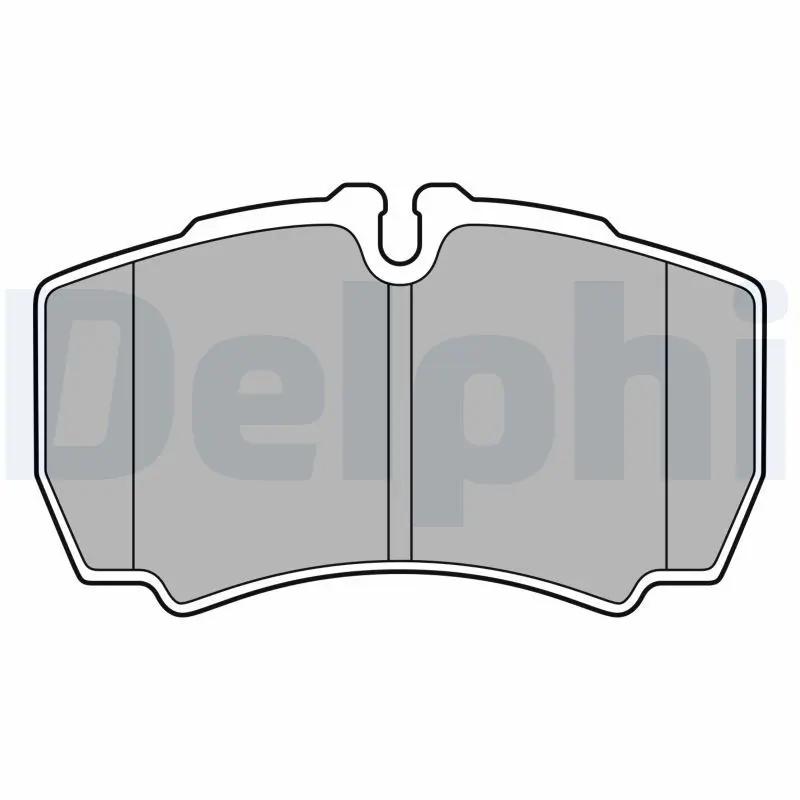LP3686 Комплект тормозных колодок,
