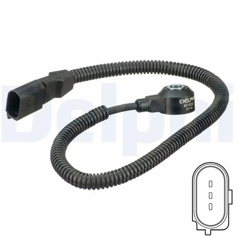 DELPHI AS10222 Датчик детонации