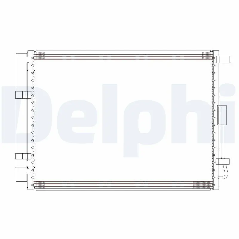DELPHI CF20304 Конденсатор, кондиционер