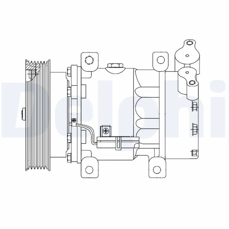 DELPHI CS20523 Компрессор, кондиционер