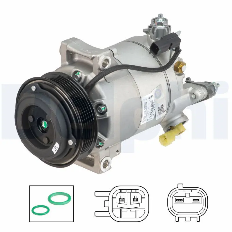 DELPHI CS20570 Компрессор, кондиционер