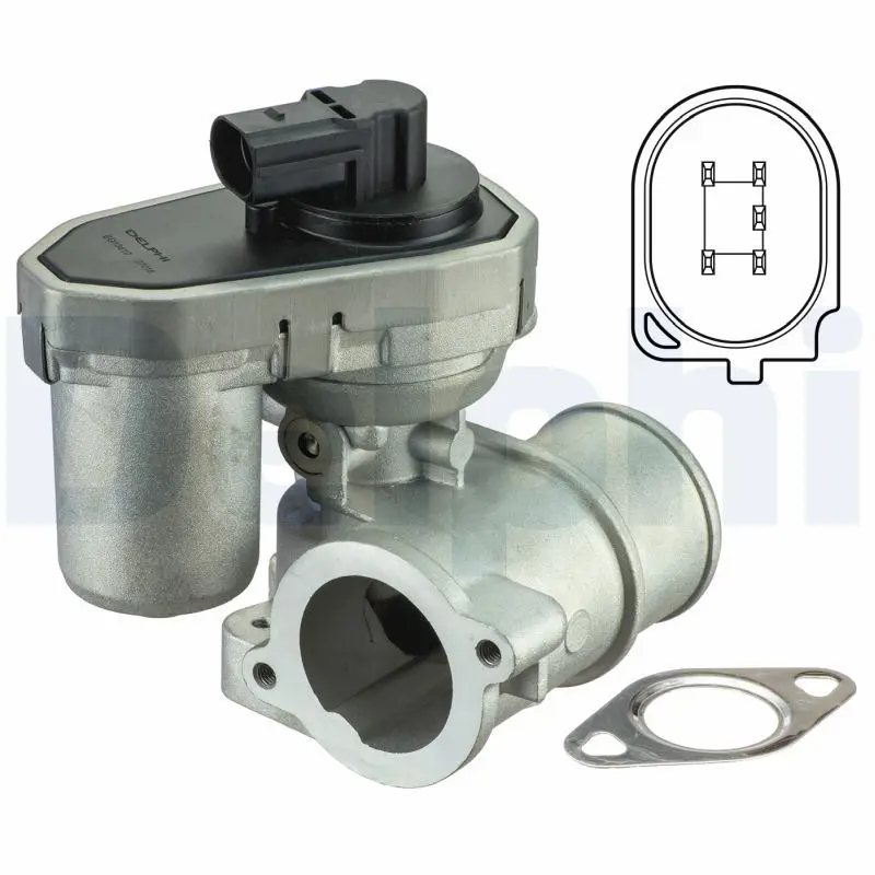DELPHI EG1041012B1 Клапан возврата ОГ