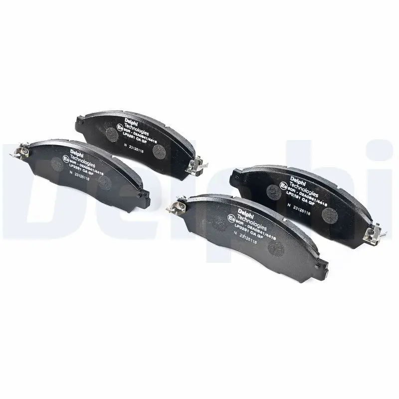 LP3291 Комплект тормозных колодок,