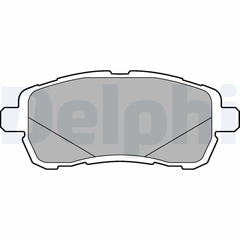 LP3279 Комплект тормозных колодок,