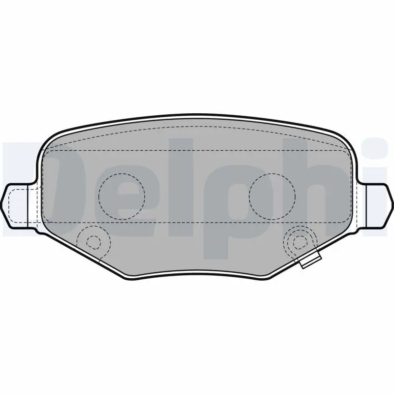 LP3296 Комплект тормозных колодок,