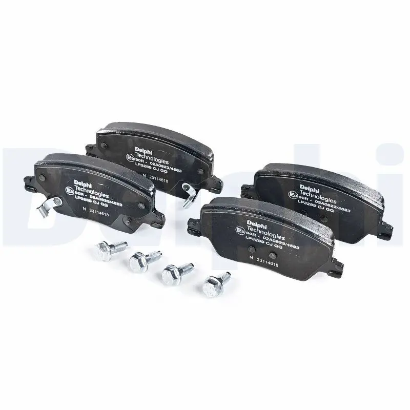 DELPHI LP3289 Комплект передних тормозных