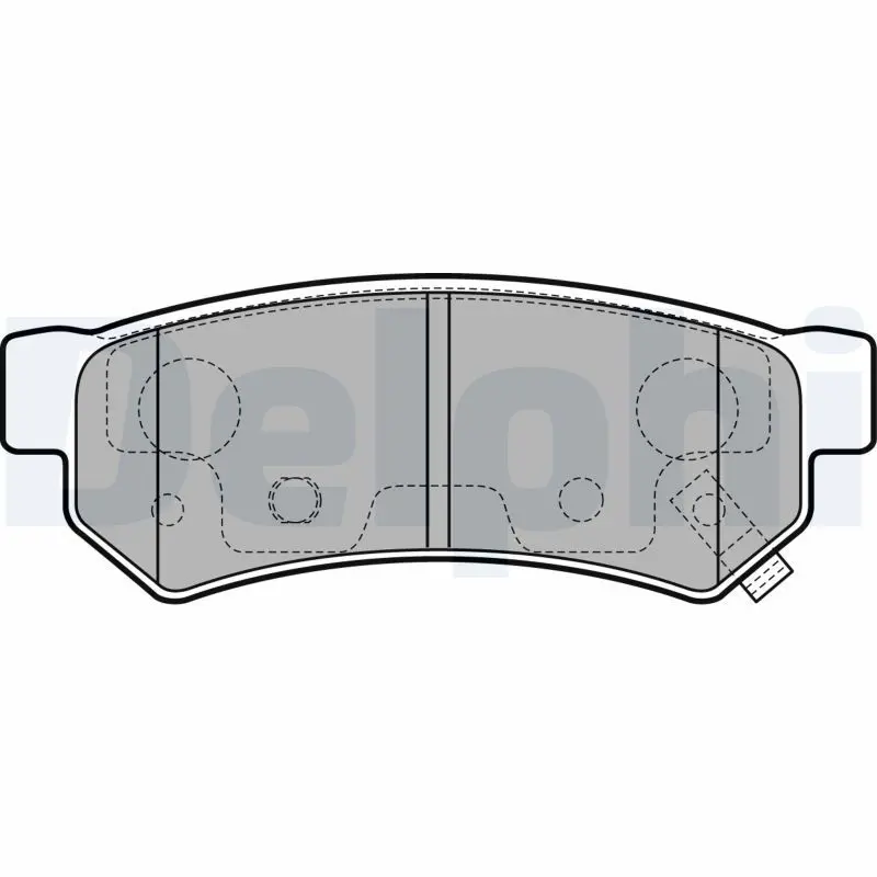 LP3305 Колодки тормозные дисковые