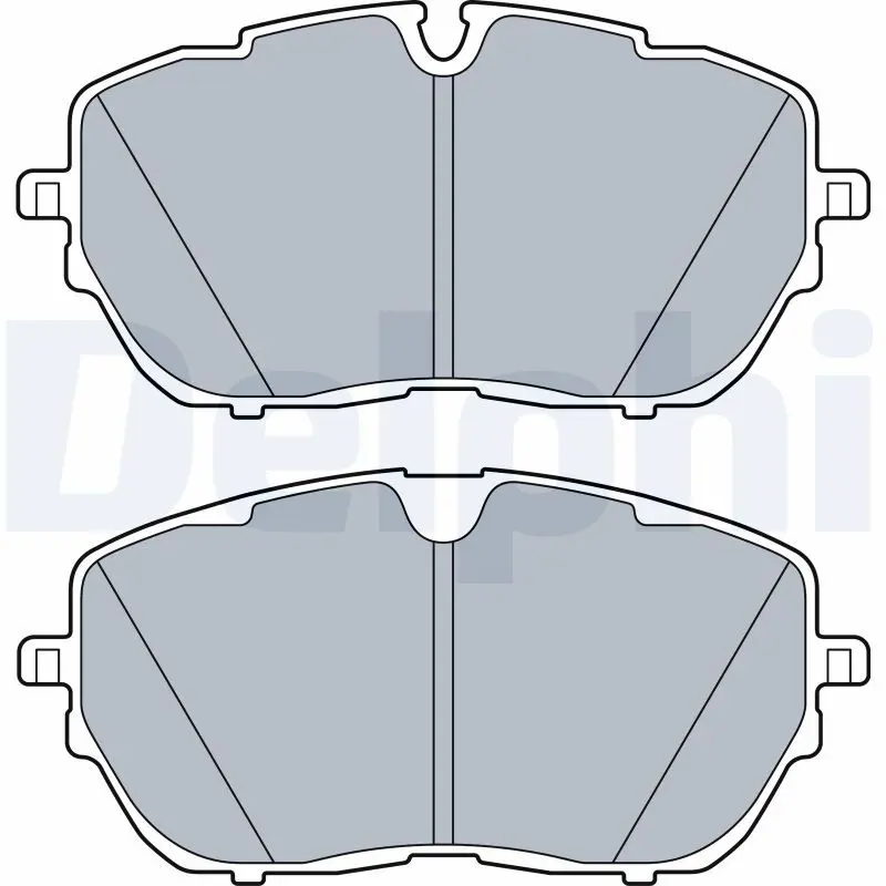 LP3518 Комплект тормозных колодок,