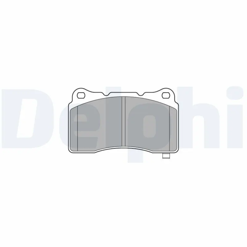 LP3575 Комплект тормозных колодок,