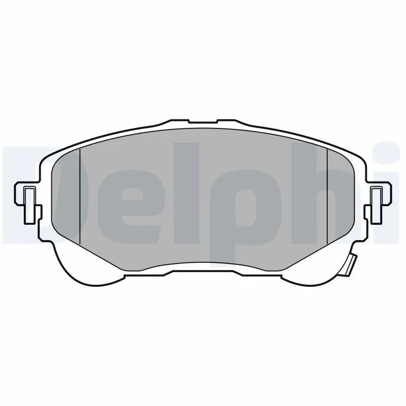 DELPHI LP3609 Комплект тормозных колодок,