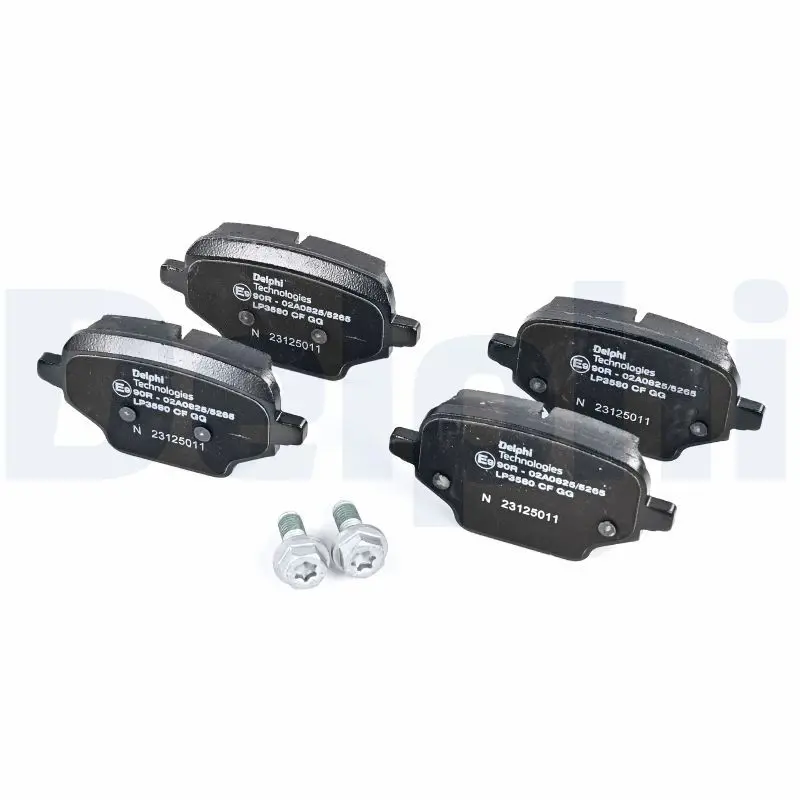 LP3580 Комплект тормозных колодок,